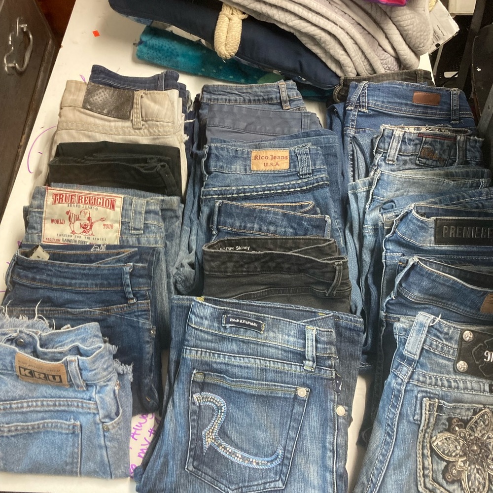 Sizes range from 26 to 30, all designer $10 each or make an offer for all